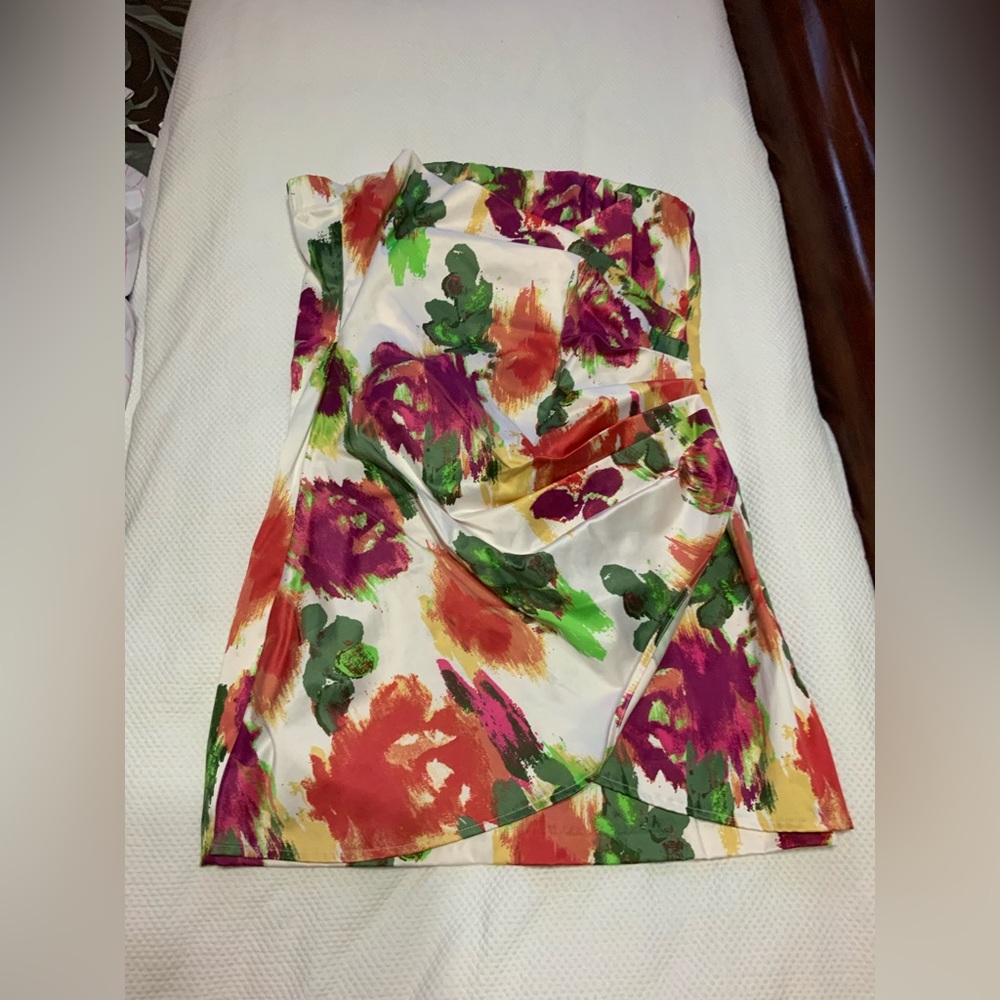 Speechless strapless and super cute.